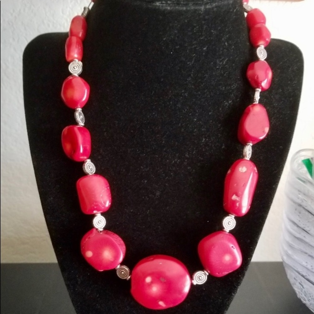 Red Coral necklace